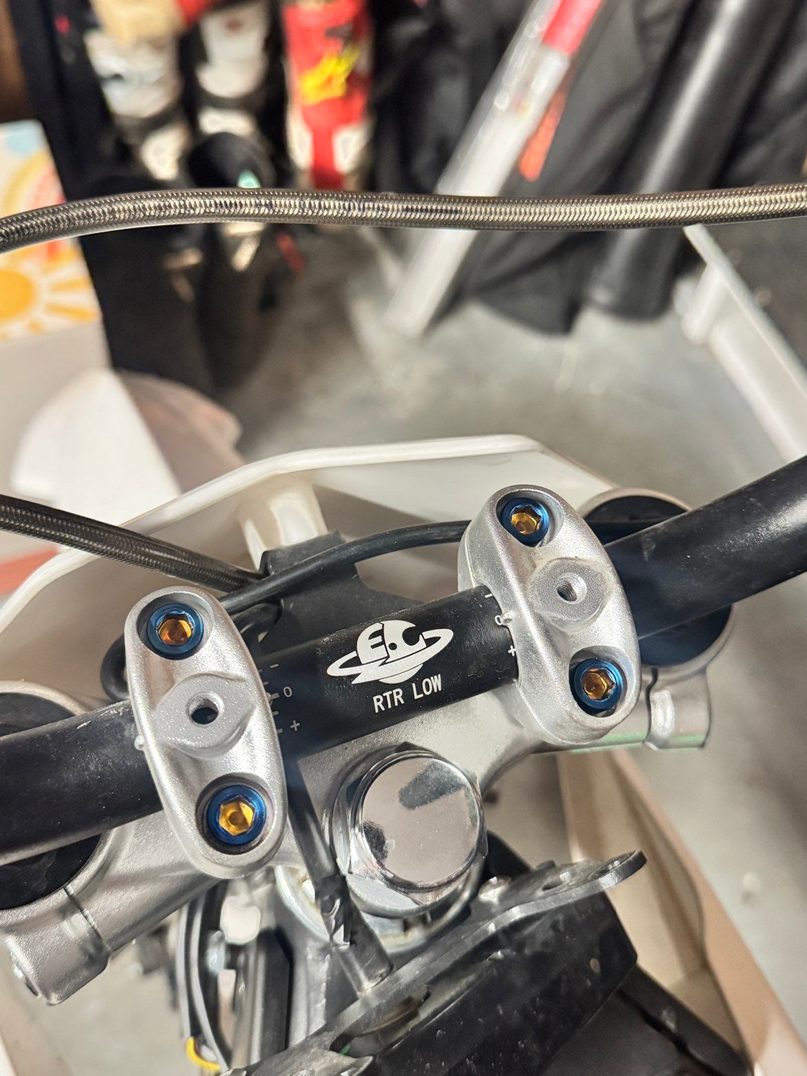 ETM RTR bar clamp bolts(4pc)